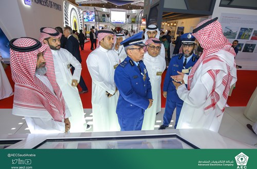 AEC's VIP visit for the second day at Dubai Airshow