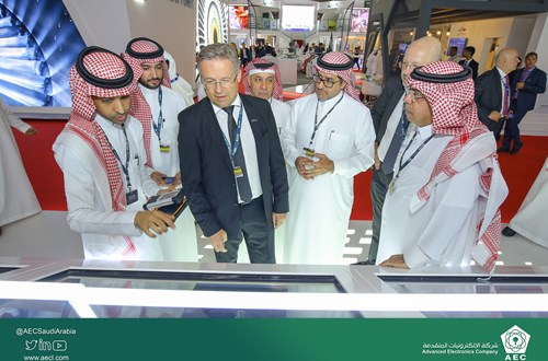 AEC's VIP visits for the third day at Dubai Airshow