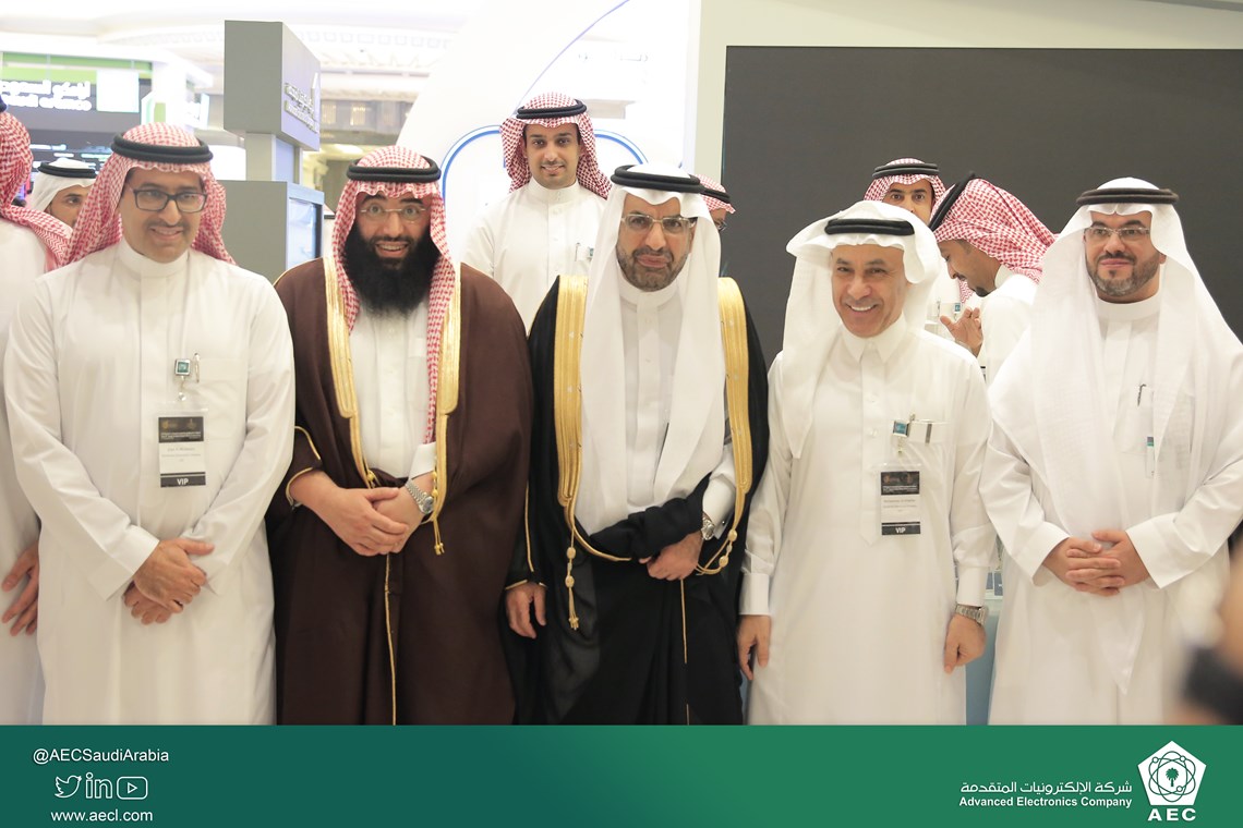 زيارات مهمة في المؤتمر السعودي التاسع للشبكات الذكية