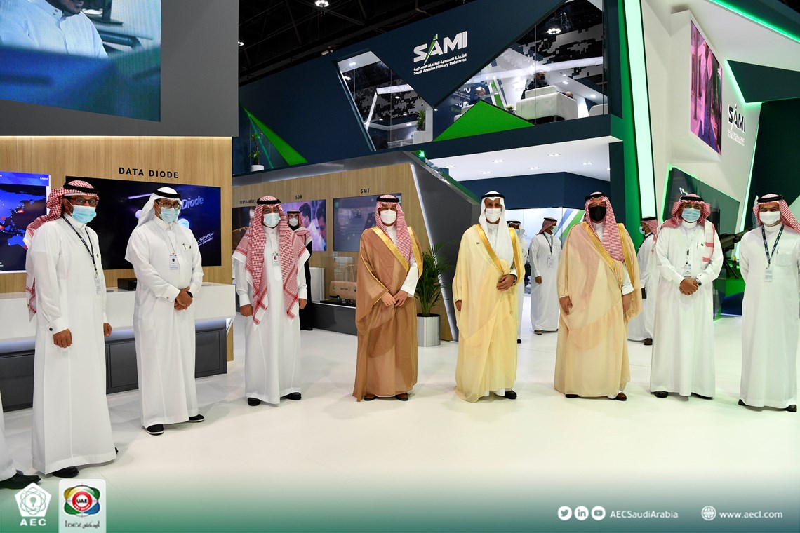 AEC's VIP visits at IDEX 2021 for the first day