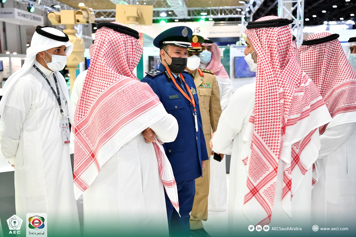 AEC's VIP visits at IDEX 2021 for the first day