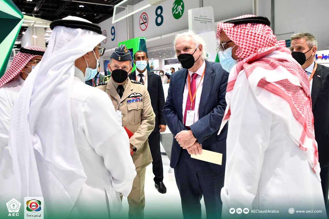 AEC's VIP visits at IDEX 2021 for the second day