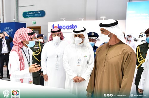 AEC's VIP visits at IDEX 2021 for the third day